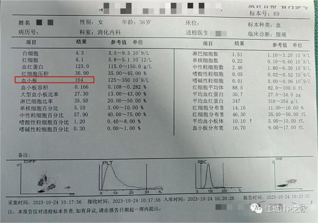病友故事 | 幸运的是,煎熬中我迎来了新生-ITP家园