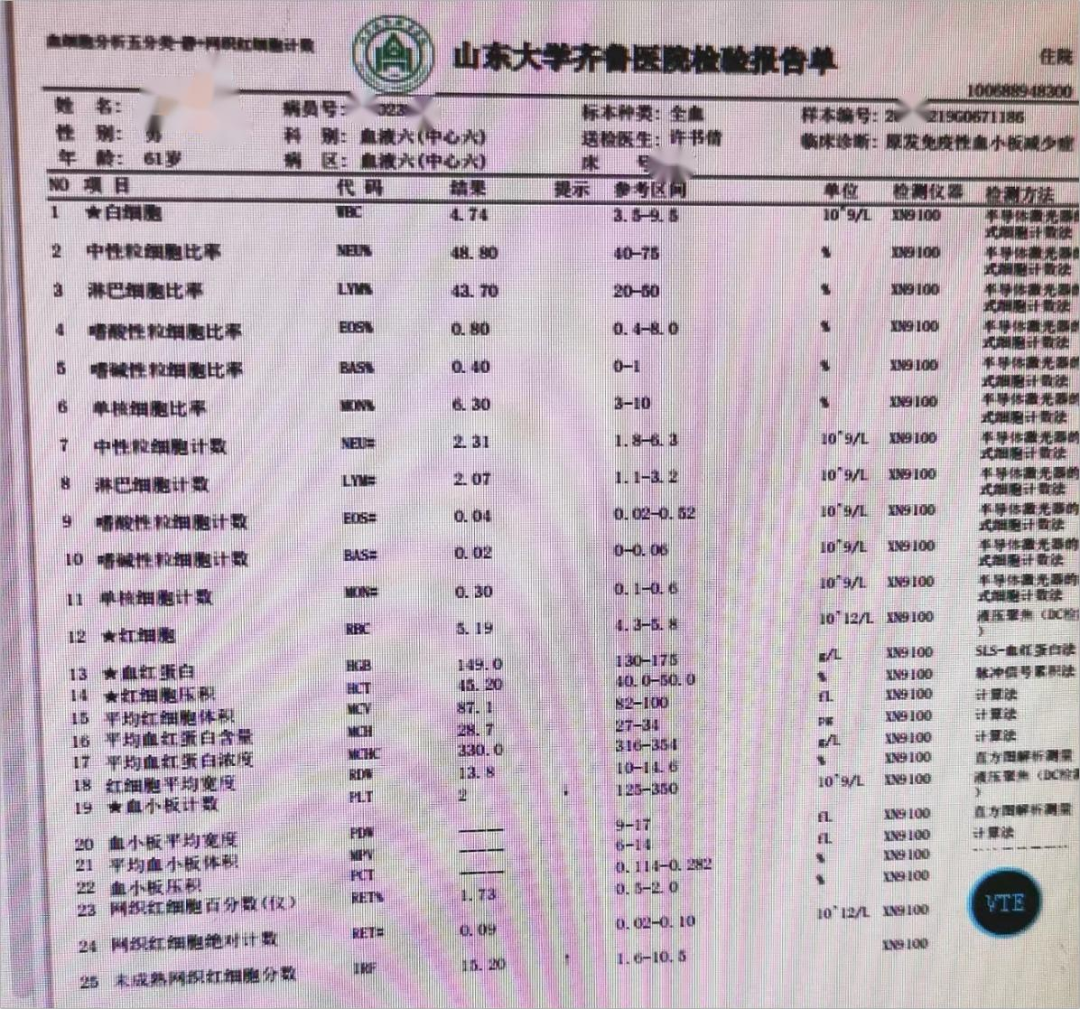 大咖谈病例|石艳教授分享——推陈出新!ITP诊疗更新啦!-ITP家园
